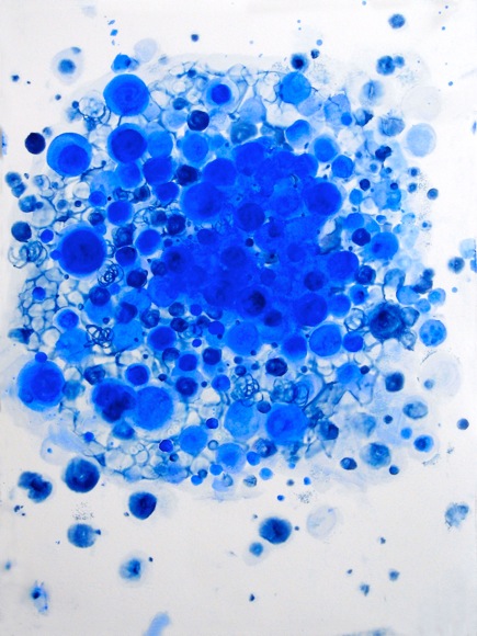 Untitled (Blue drawing)